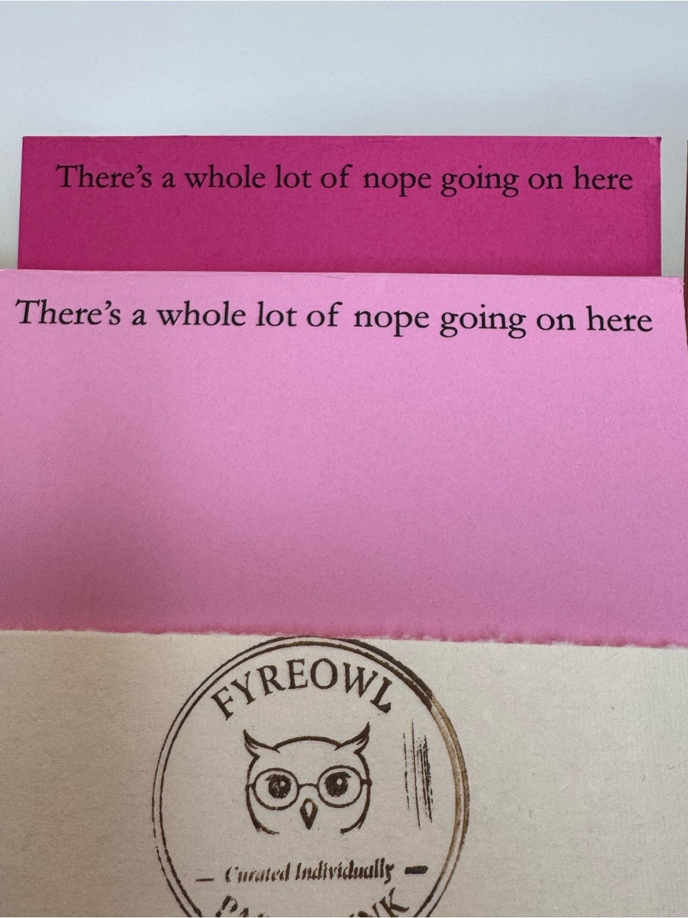Handmade Notebook — Cream & Pink - Picture 14 of 16